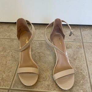 Cream color sandals